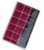 Tant Saree Rectangle dots gray body