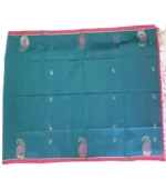 Kota Striped Gas Jamdani Saree - Image 3