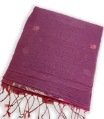 Kota Striped Gas Jamdani Saree