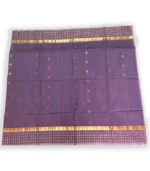 Kota Striped Gas Jamdani Saree - Image 4