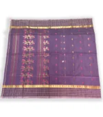 Kota Striped Gas Jamdani Saree - Image 3