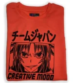 Sweatshirt med tryck